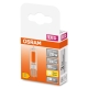 OSRAM LED capsule 2.6W/30W G9 2700K 300lm NonDim 15Y clear