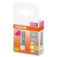 OSRAM LED capsule 3DIM 4W/40W G9 2700K 470lm NonDim 25Y clear