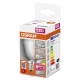 OSRAM LED chandelier P47 4.5W/25W E14 2700K/RGBW 200lm Dim 25Y opal ;REM.