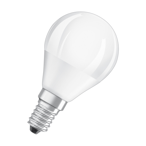 OSRAM LED chandelier VALUE P45 5.5W/40W E14 4000K 470lm NonDim 10Y FR