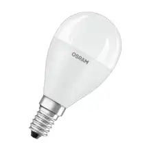 OSRAM LED chandelier VALUE P45 7W/60W E14 2700K 806lm NonDim 15Y opal 3-pack