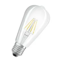 OSRAM LED filam.bulb 1906 ST64 3.4W/40W E27 2700K 470lm NonDim 15Y čirá