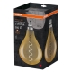 OSRAM LED filam.bulb Vintage.1906 A160 5W/28W E27 2000K 300lm NonDim 15Y