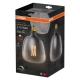 OSRAM LED filam.globe 1906 140E 4.5W/15W E27 1600K 150lm Dim 15Y; smoke