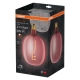 OSRAM LED filam.globe 1906 G170G 4.5W/15W E27 1600K 150lm Dim 15Y; pink