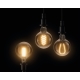 OSRAM LED filam.globe 1906 G95 3.4W/10W E27 1800K 100lm NonDim 15Y; smoke
