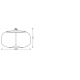 OSRAM LED filam.globe 1906.mag BO300 2.5W/12W E27 2700K 120lm NonDim 15Y; amber