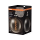 OSRAM LED filam.globe 1906.spiral G200 4.8W/10W E27 1800K 150lm Dim 15Y; smoke