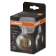 OSRAM LED filam.globe 1906.spiral G80 7.8W/30W E27 1800K 360lm Dim 15Y; smoke