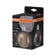 OSRAM LED filam.globe 1906.straight G95 11W/42W E27 1800K 500lm Dim 15Y; smoke