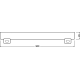 OSRAM LEDINESTRA 3.5W/27W S14s 2700K 275lm NonDim 15Y 300mm