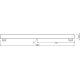 OSRAM LEDINESTRA 4.9W/40W S14s 2700K 470lm Dim 25Y 500mm