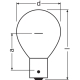 OSRAM SIG 1260UE CL 20W 10V BA15S UNV1 OSRAM