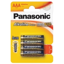 PANASONIC alkaline battery ALKALINE.POWER AAA/LR03 ;BL4