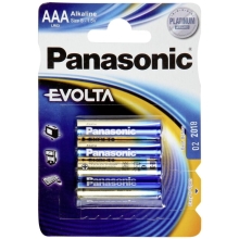 PANASONIC baterie alkalická EVOLTA AAA/LR03 ;BL4