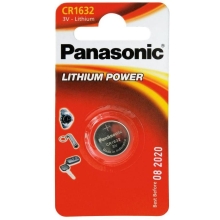 PANASONIC lithium battery LITHIUM.POWER CR1632 ;BL1