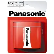 PANASONIC zinc-carbon batteries. ZINC.CARBON 4.5V/3R12 ;BL1