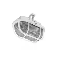 PANLUX ceiling light. oval 1x60W E27 IP44; white plastic