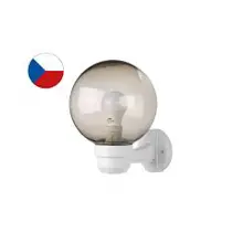 PANLUX light wall lamps. PARN.N 1x60W E27 IP33; white/smoke.