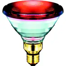 PAR38 IR 150W E27 230V Red 1CT/12