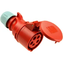 PCE connector.socket 32A 5-pole 400V IP44