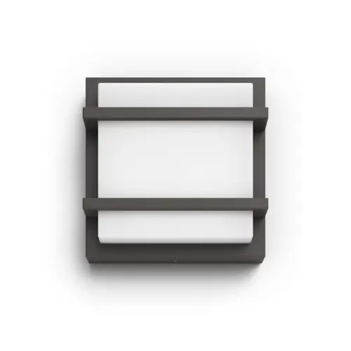 Petronia wall lantern anthracite 1x12W