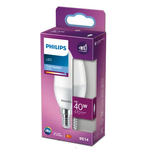 PHILIPS 40W B35 E14 CDL FR ND 1SRT4