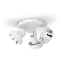 Philips BUKKO plate/spiral white 3x4.5W SELV