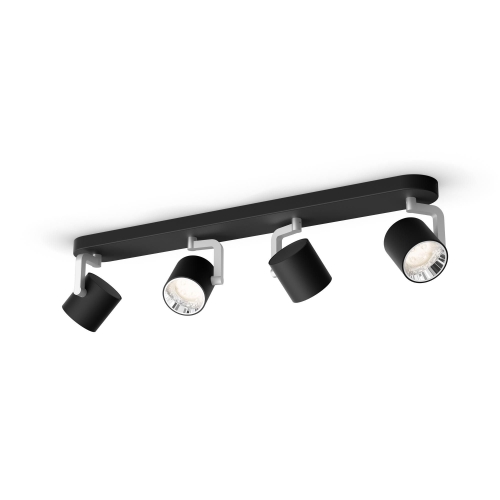 Philips BYRL bar/tube black 4x4.5W SELV