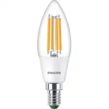 PHILIPS CLA 40W B35 E14 2700K CL UE SRT4