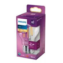 PHILIPS classic 40W A60 E27 WW CL ND RFSRT4
