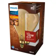 PHILIPS classic-giant 28W E27 A160 GOLD ND