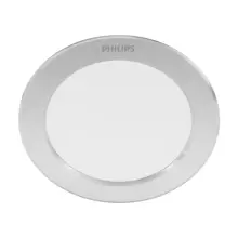 PHILIPS downlight LED Diamond Cut 3.5W 2700K; silver