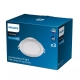 PHILIPS downlight LED Diamond Cut 3.5W 2700K; silver