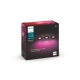 PHILIPS HUE downlight LED Xamento 3x5.7W GU10 350lm/820-65/WCA IP44; black 3-PC