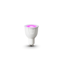 PHILIPS HUE LED reflector PAR16 6.5W GU10 RGB 250lm Dim 25Y