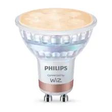 PHILIPS HUE PHI WFB 50W GU10 GLASS 927-65 TW 2PF/6