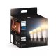 PHILIPS HUE-WA bulb A60 6W/40W 2200-6500K 800lm Dim 4-pack