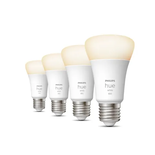 PHILIPS HUE-WA bulb A60 9W/60W E27 2700K 806lm Dim set-4pcs