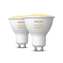 PHILIPS HUE WA LED reflector PAR16 4.3W GU10 2200-6500K Dim EU set-2ks