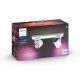 PHILIPS HUE-WA light fitting Argenta 2x5.7W GU10 700lm/820-65/WCA IP20; white