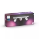 PHILIPS HUE-WA light fitting Argenta 3x5.7W GU10 1050lm/820-65/WCA IP20; white