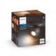 PHILIPS HUE-WA spotlight LED Buckram 1x5W GU10 350lm/822-65/WA IP20; black