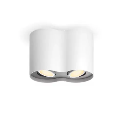 PHILIPS HUE-WA svít.přisaz.LED Pillar 2x4.2W 800lm/822-865 IP20 ;bílá