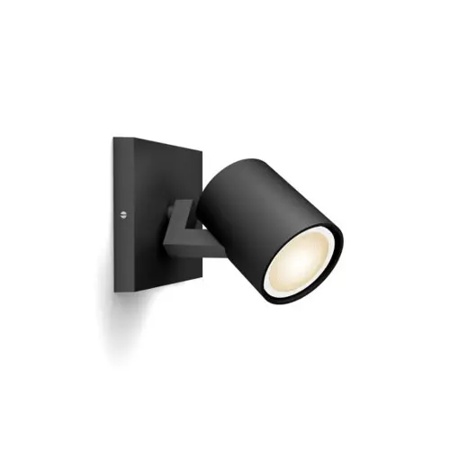 PHILIPS HUE-WA svít.směrov.LED Pillar 1x4.2W 400lm/822-865 IP20 ;černá EXT