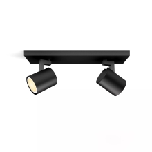PHILIPS HUE-WA svít.směrov.LED Pillar 2x4.2W 800lm/822-865 IP20 ; černá