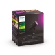 PHILIPS HUE-WCA light fixture LED Lily 1x8W 650lm/RGBW IP44; black + adapter 24V
