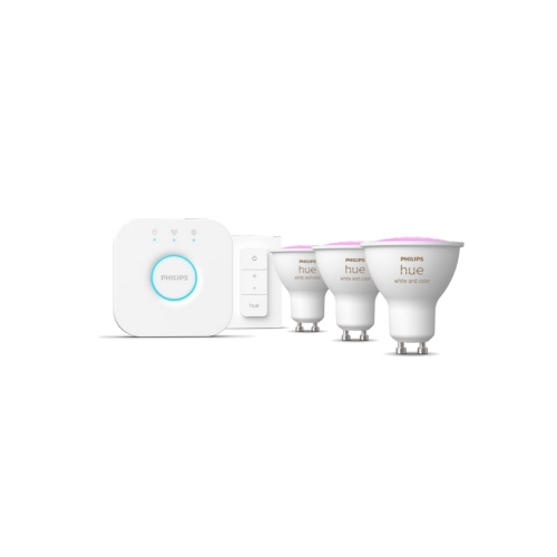 PHILIPS HUE-WCA starter.kit, bridge+switch 3xGU10 4.2W 400lm
