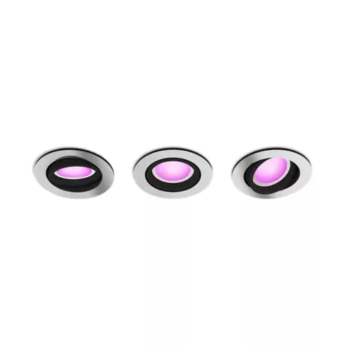 PHILIPS HUE-WCA svít.down.LED Centura 3x4.2W 1200lm/820-865 IP20 ;hliník