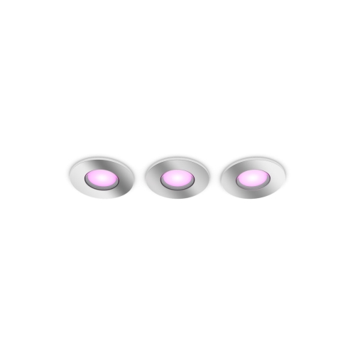PHILIPS HUE-WCA svít.down.LED Xamento 3x4.2W 1200lm/820-865 IP20 ; chrom